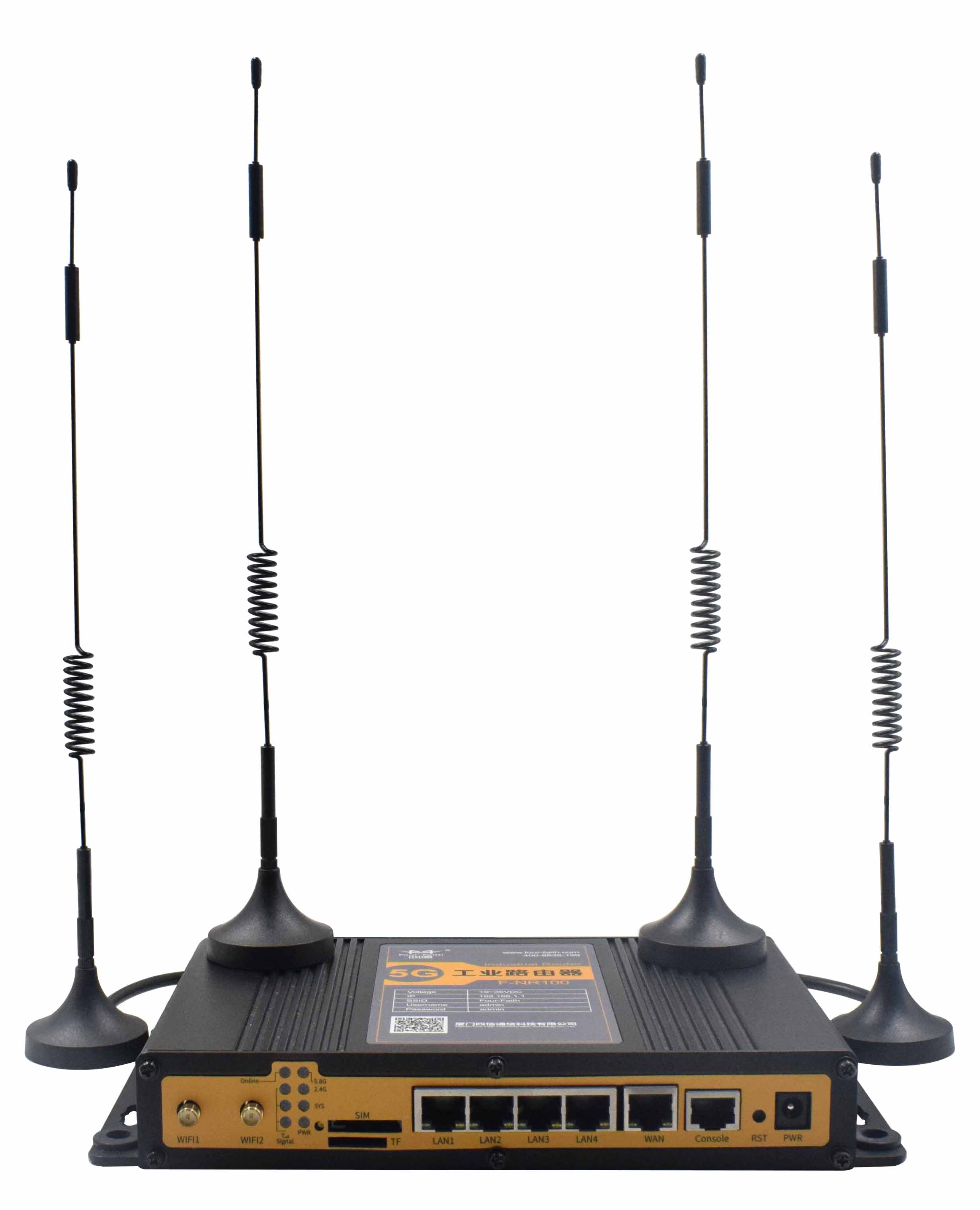 Router Industrial CPE Dual 5G F-NR100 (Indoor)